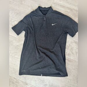 Nike Men's Charcoal Polo Shirt